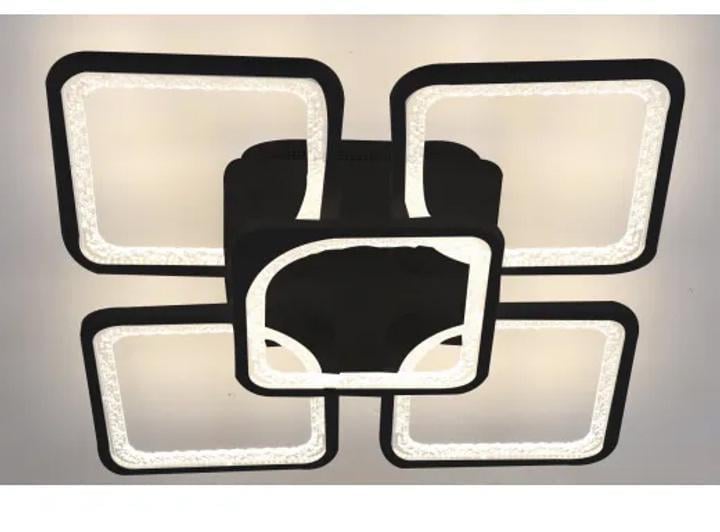 LED-люстра стельова Valeso V-K39562-4+1 BK 150W (28689560)