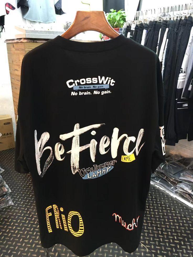 Футболка мужская с принтом Pin-000-519 повседневная M Черный (2634326221)