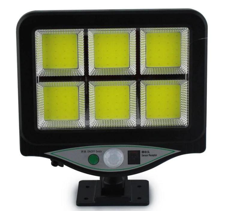 Ліхтар вуличний Solar ligh BL BK-128-6COB на сонячній батареї з датчиком руху