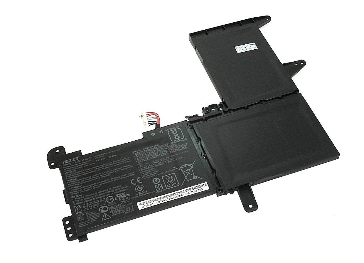 Аккумулятор для ноутбука Asus B31N1637 X510 11,55 V 3550 mAh Black