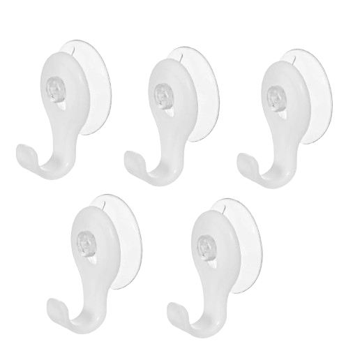 Набір гачків Ekodeo Polo 5 шт. Білий (L91195WH)