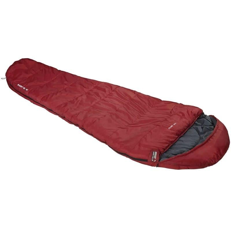 Спальний мішок High Peak TR 300/0°C 230 см Right Dark Red/Grey (929556)