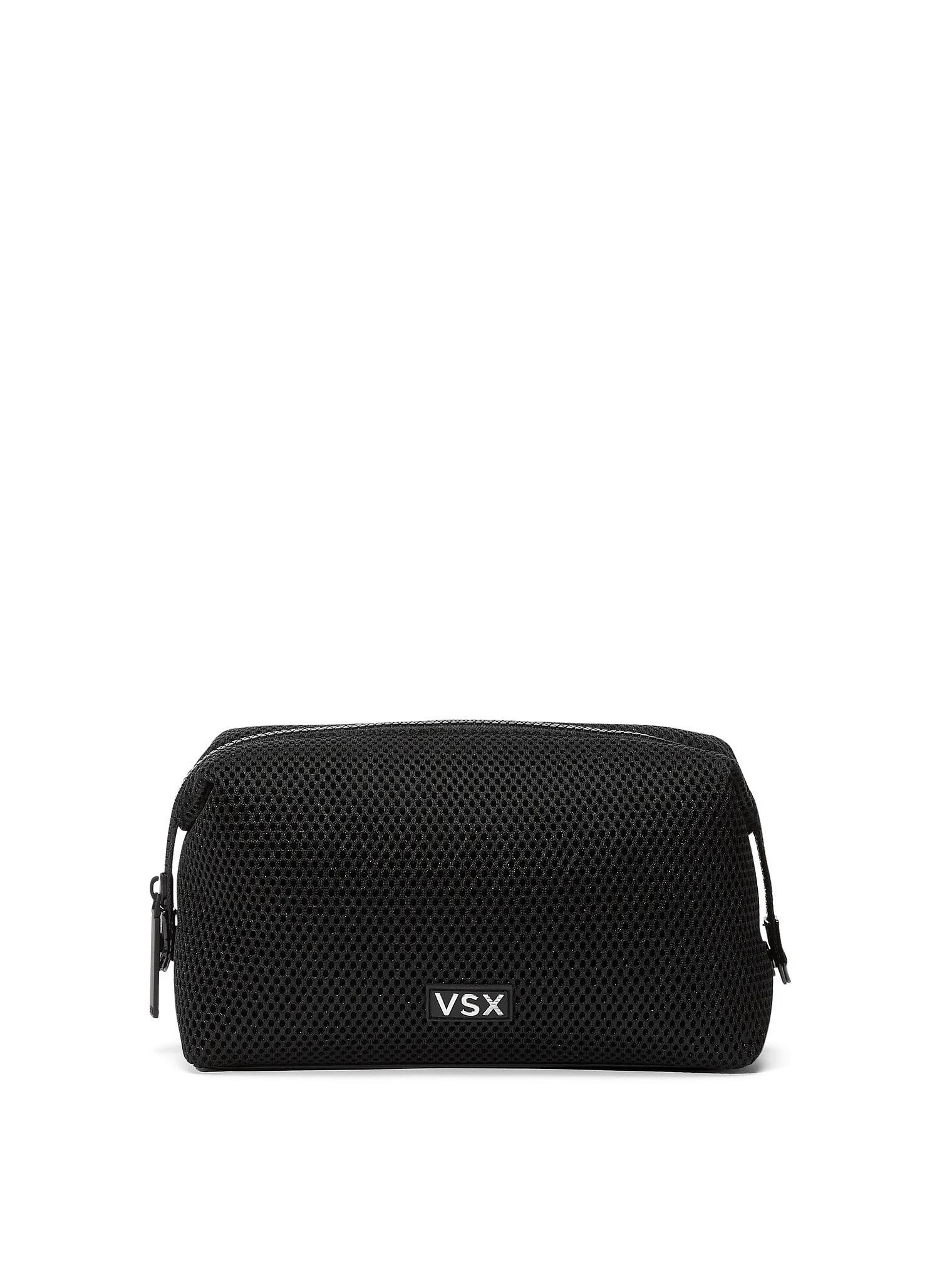 Косметичка Victoria’s Secret VSX Mesh Snap Makeup Bag Black Черный (VS-047)