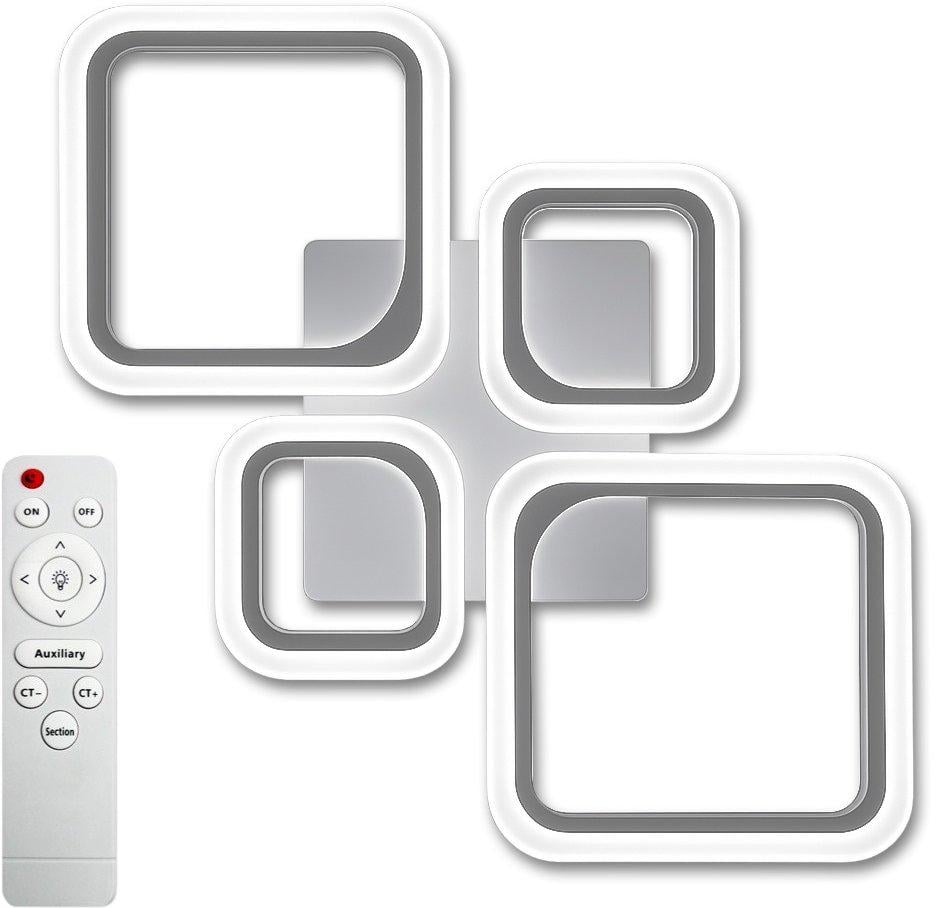 Люстра светодиодная потолочная LUMINARIA OVAL 80W 4S RC 725/423 220V IP20 White (33357564)