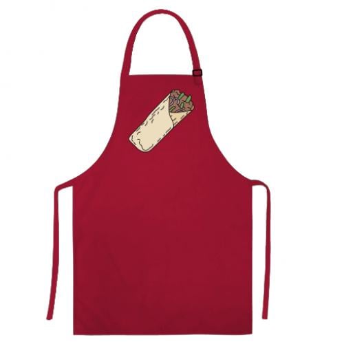 Фартук Шаурма хлопковый Красный (16745673-3-44843) - фото 1