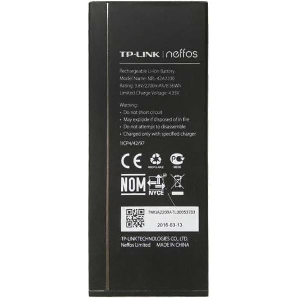 Аккумулятор NBL-42A2200 для TP-LINK NEFFOS C5 2200 mAh (000052383)