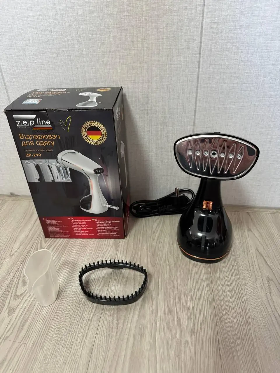 Отпариватель ручной вертикальный Zepline ZP-210 3000 Вт - фото 5 Отпариватель ручной вертикальный Zepline ZP-210 3000 Вт - фото 5