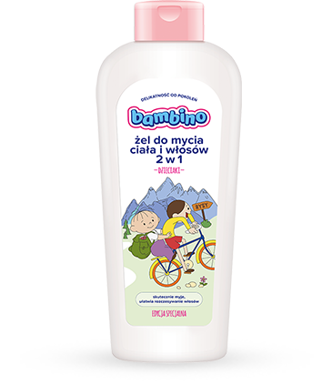 Гель-шампунь детский Bambino 400 мл 2в1