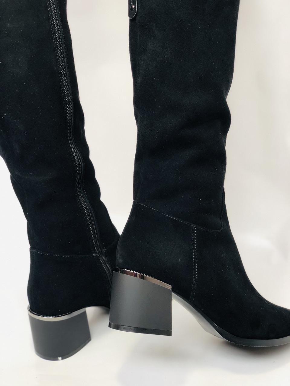 Сапоги женские зимние Blue Tempt р. 38 24,5 см Черный (2387) - фото 4 Сапоги женские зимние Blue Tempt р. 38 24,5 см Черный (2387) - фото 4