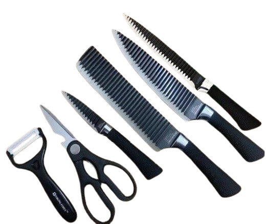 Набір ножів Swiss Family SF 008 з мармуровим покриттям (1640868069)