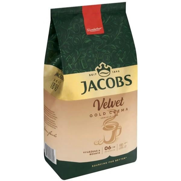 Кофе в зернах Jacobs Velvet Gold Crema 1 кг (562895)