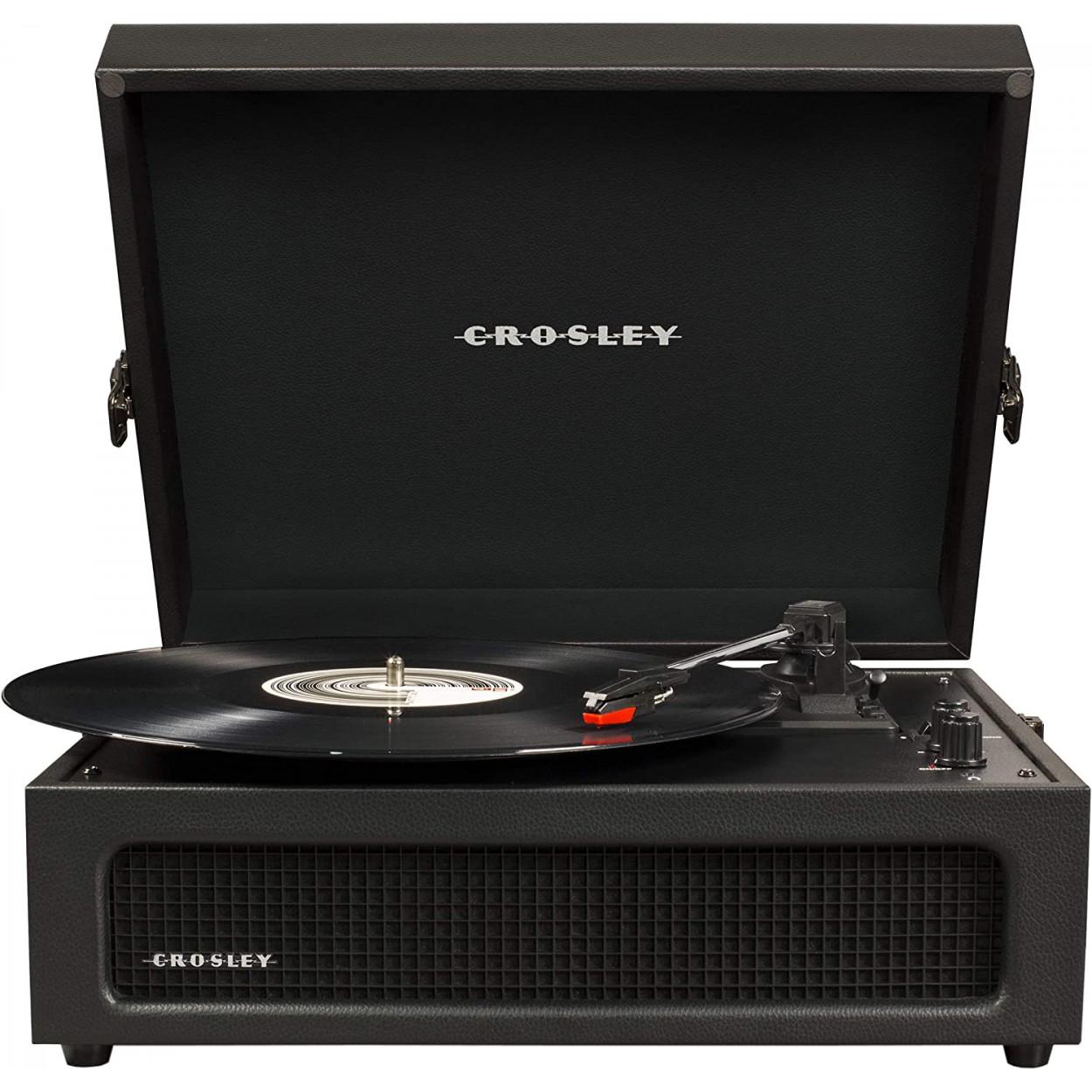 Проигрыватель виниловый Crosley Voyager Черный (53691)