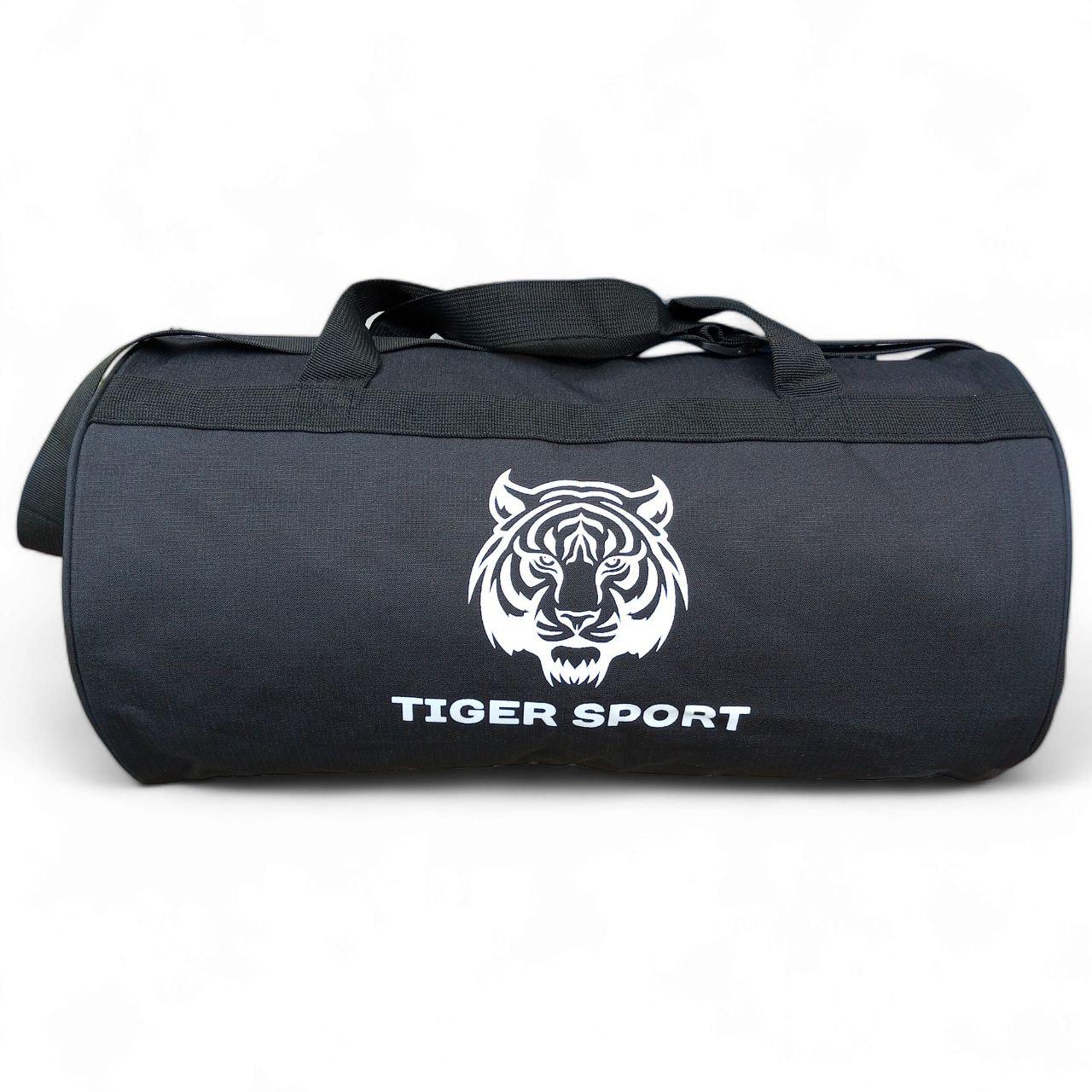 Сумка спортивна Tiger Sport 0706-2 на застібках Чорний (160216ч) - фото 1