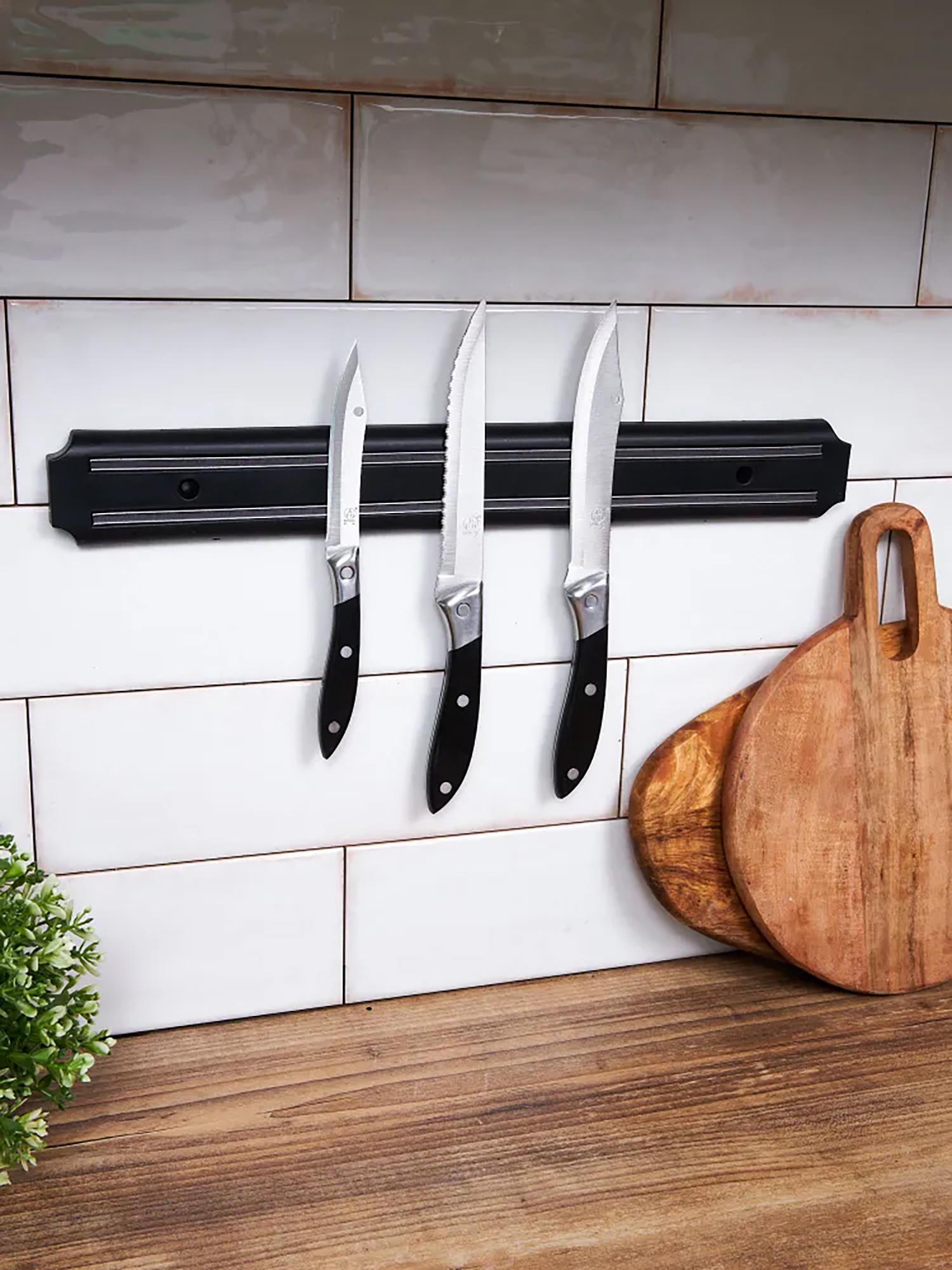 Планка магнитная для ножей и инструментов 38 см (21050259) - фото 7 Планка магнитная для ножей и инструментов 38 см (21050259) - фото 7