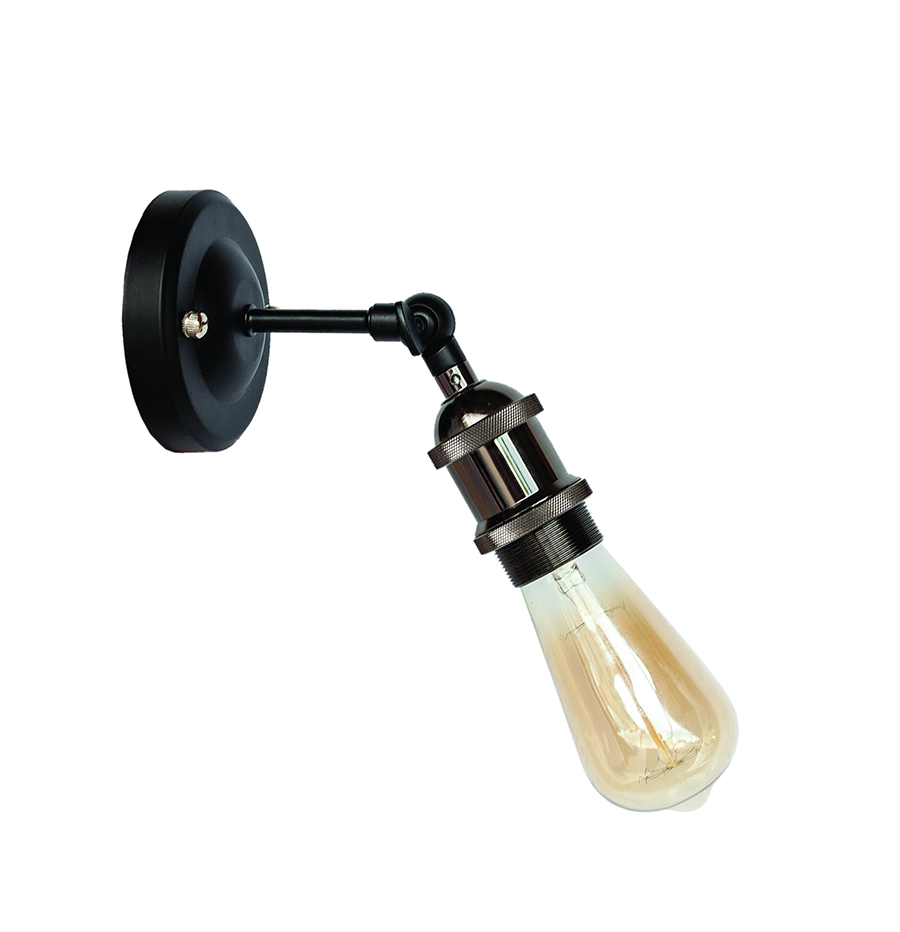 Бра Levistella Lofty с патроном AMP12 Черный хром (1963530225)