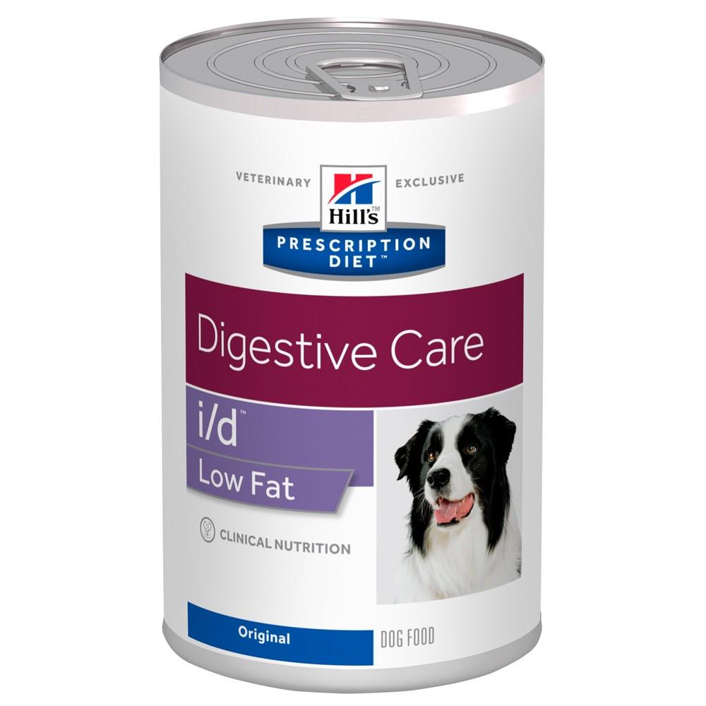 Влажный корм для собак с панкреатитом и чувствительностью к жиру Hill's PD i/d Digestive Care Low Fat 360 г (052742181103)