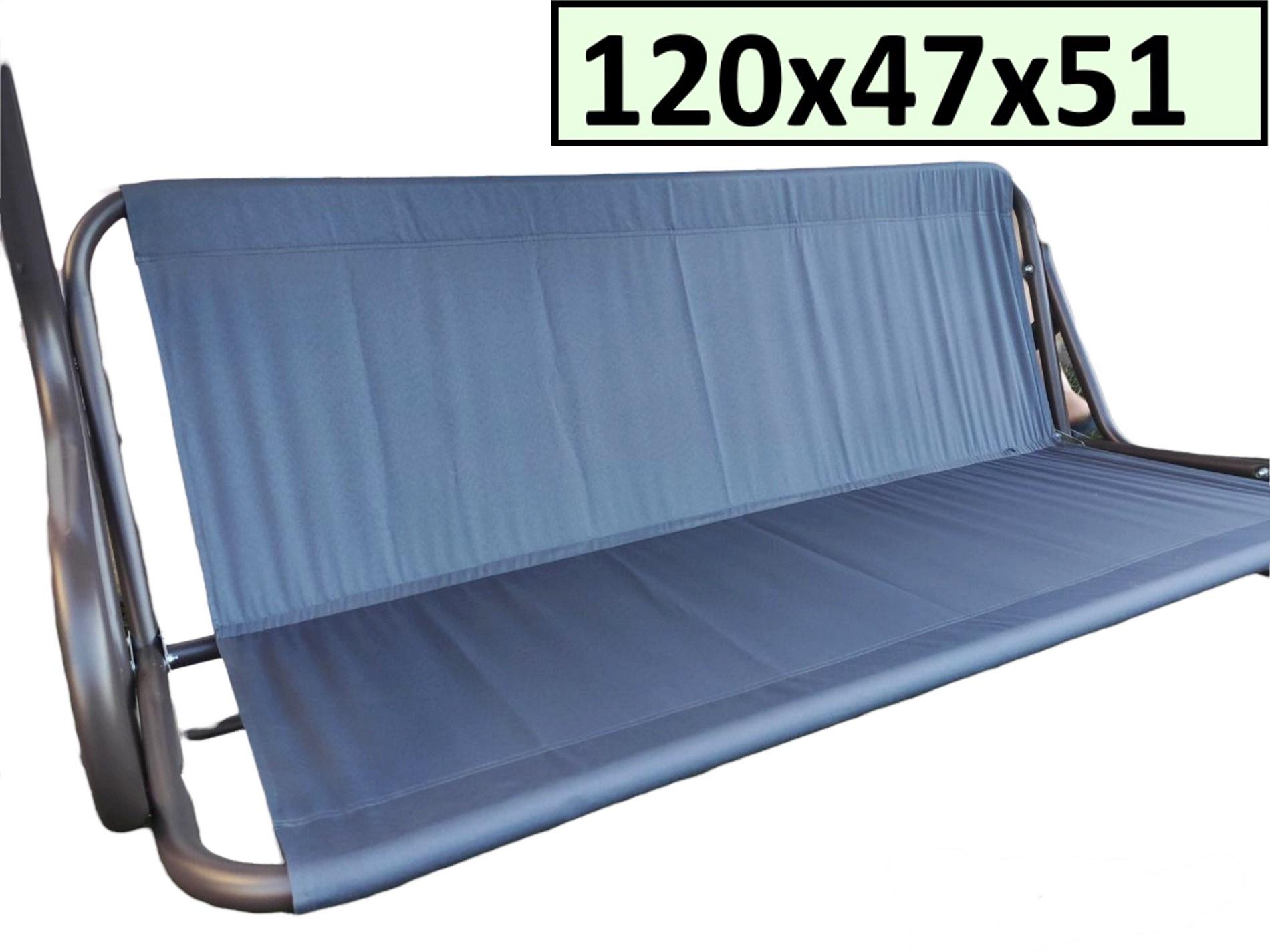 Тент нагрузочный без каркаса на садовые качели 120х47х51 см Серый (25294286) - фото 5 Тент нагрузочный без каркаса на садовые качели 120х47х51 см Серый (25294286) - фото 5