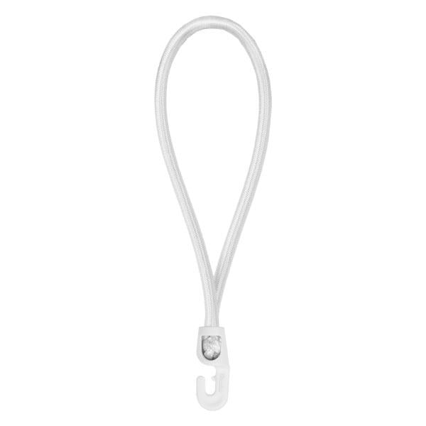 Петля эластичная Bradas PVC Bungee Cord Hook с крючком 25 см (BCH3-0425WH-E) - фото 1