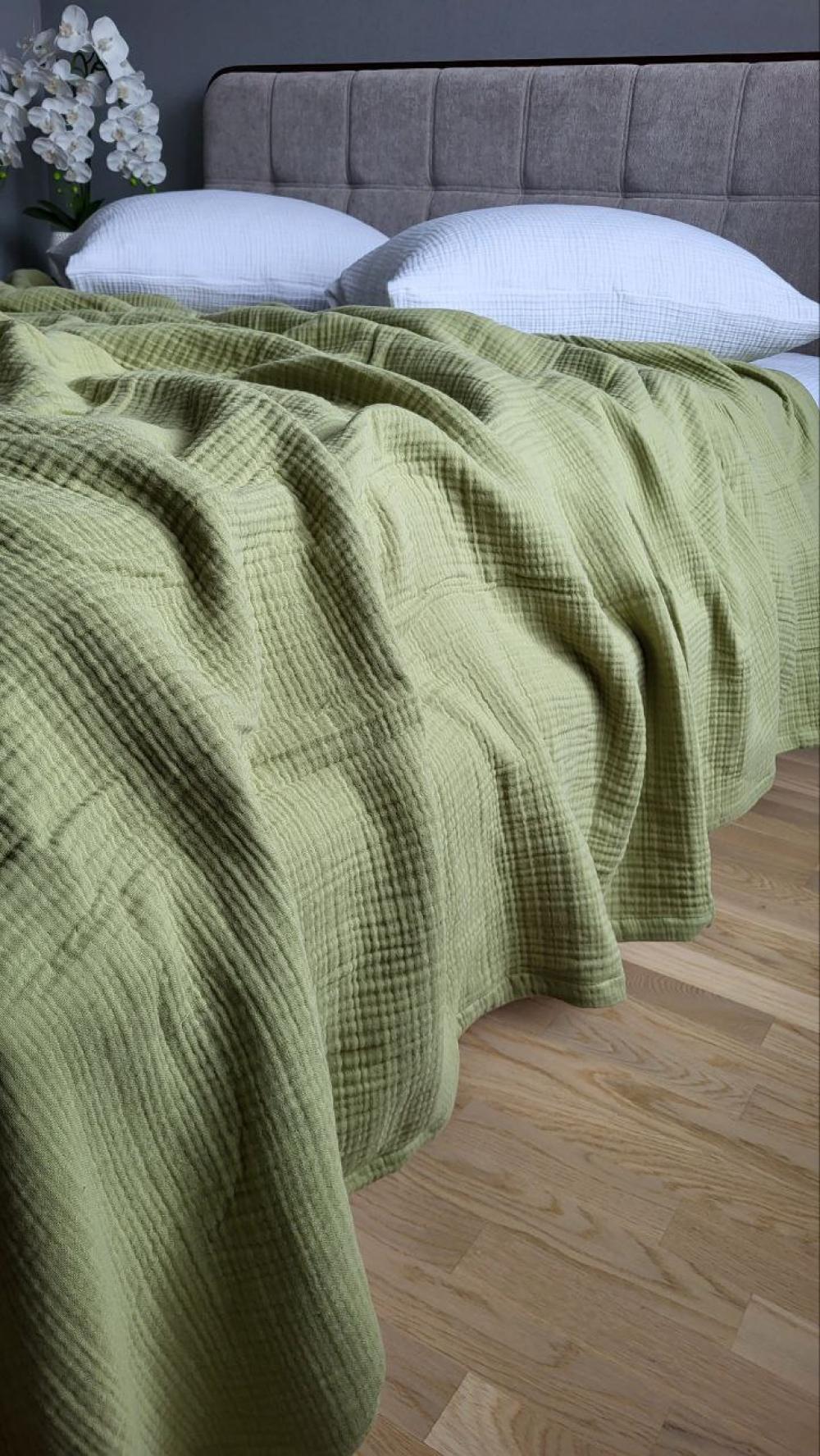 Покрывало детское муслин 110x140 см Herbal (10010) - фото 5