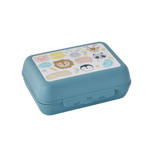 Ланч-бокс з декором Алеана Pets Сизо-блакитний (УТ000077983) - фото 1 Ланч-бокс з декором Алеана Pets Сизо-блакитний (УТ000077983) - фото 1
