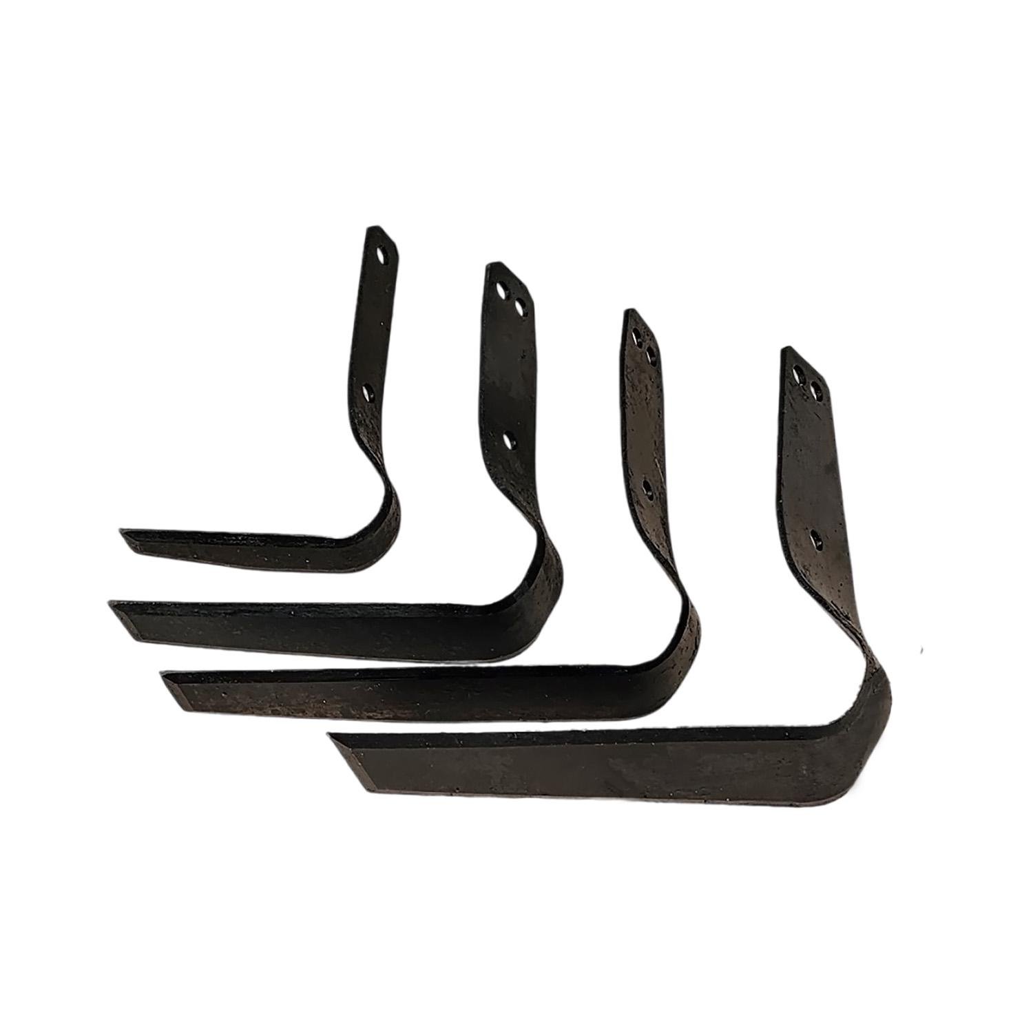 Комплект універсальних плоскорізів Фокіна сталь 65 г (86184)