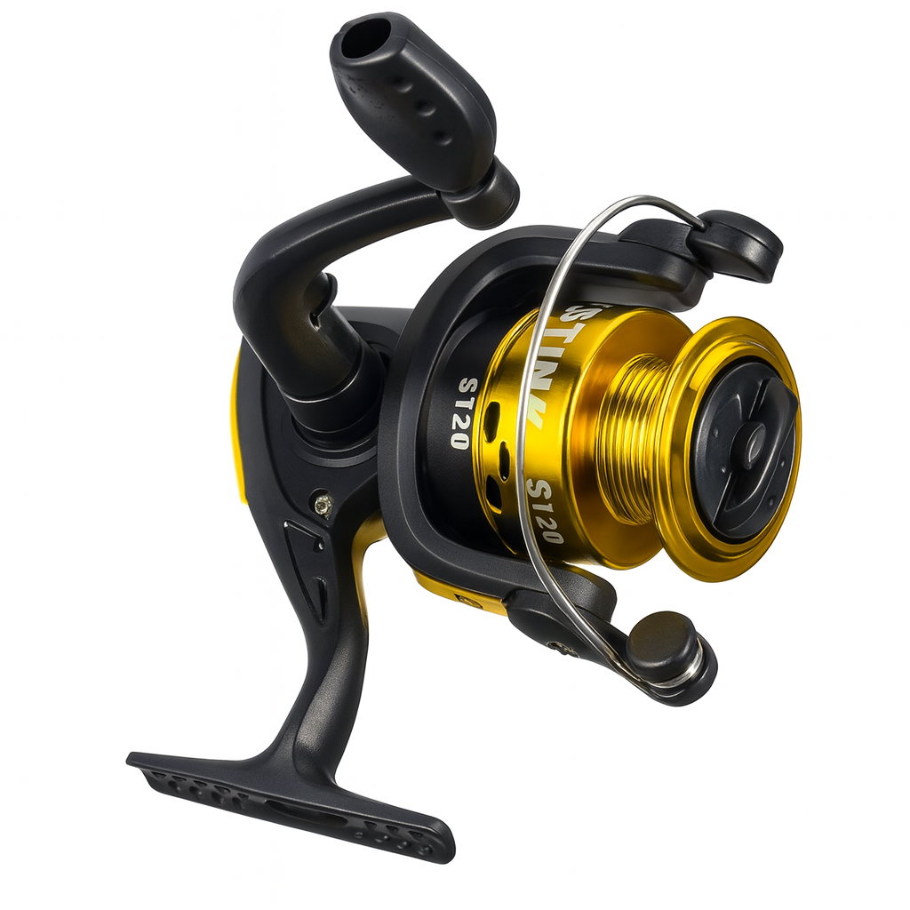 Катушка безынерционная Gladiator SY 200 Multik Черный/Желтый (29875709)