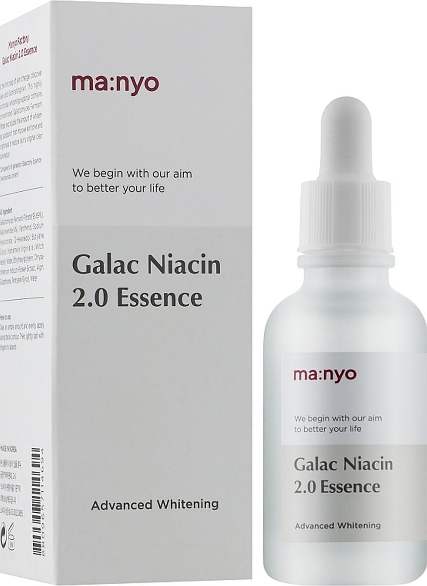 Сироватка для обличчя Manyo Galac Niacin 2.0 Essence посилена з галактомісісом та ніацинамідом 30 мл (1450409888)