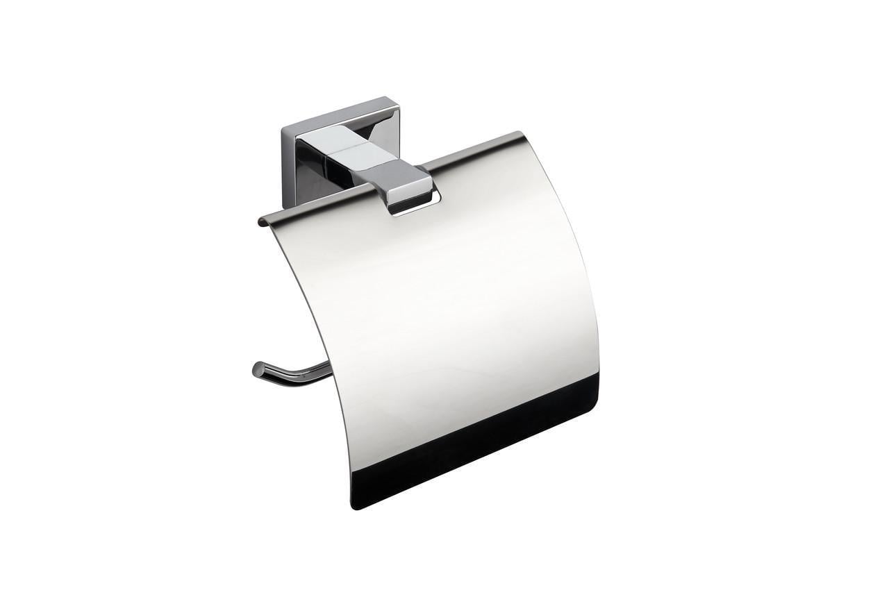 Держатель для туалетной бумаги с крышкой VBI MERCURY Chrome (2810366711)
