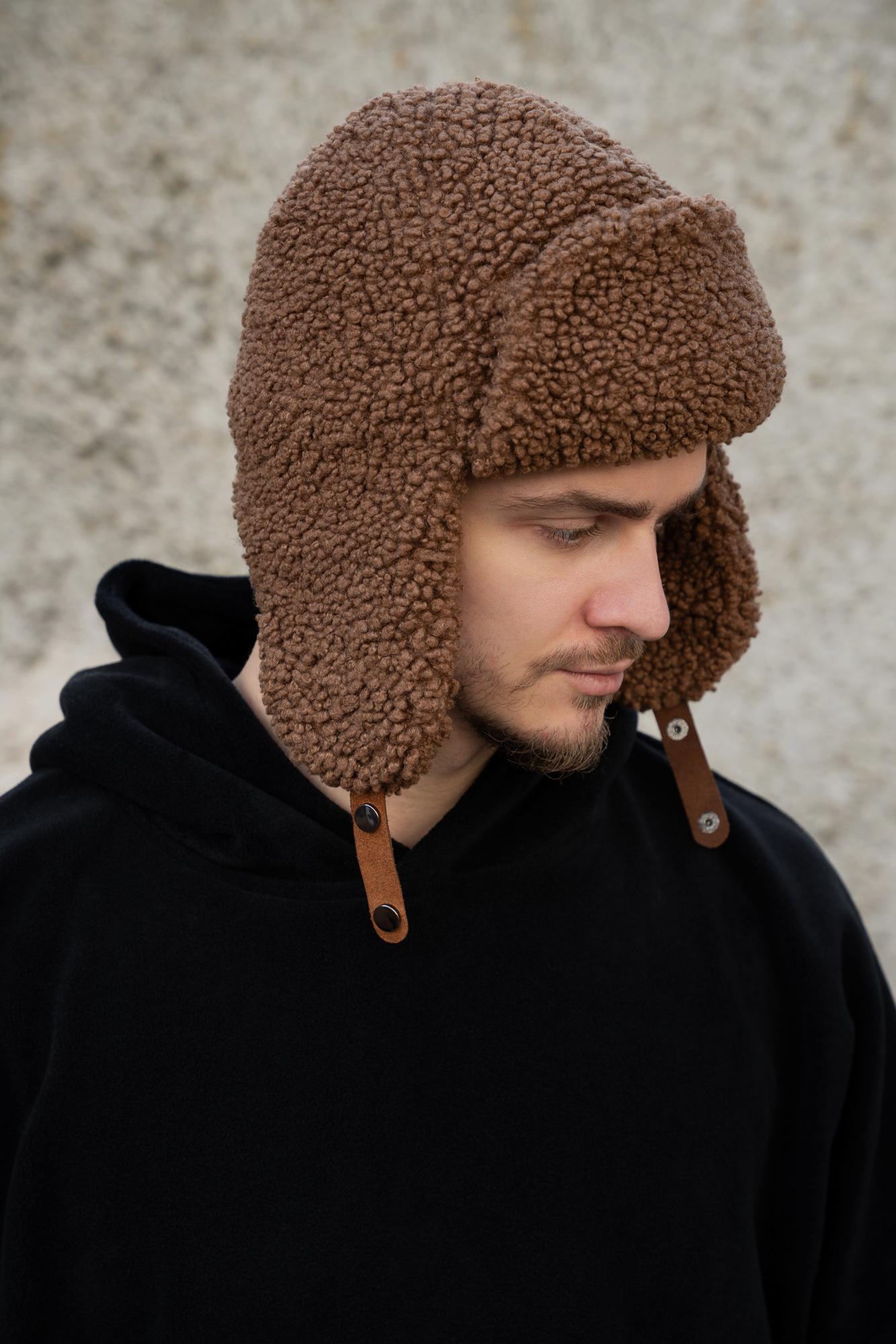 Шапка ушанка Without Brand Celebrity Brown (8055943) Шапка ушанка Without Brand Celebrity Brown (8055943)