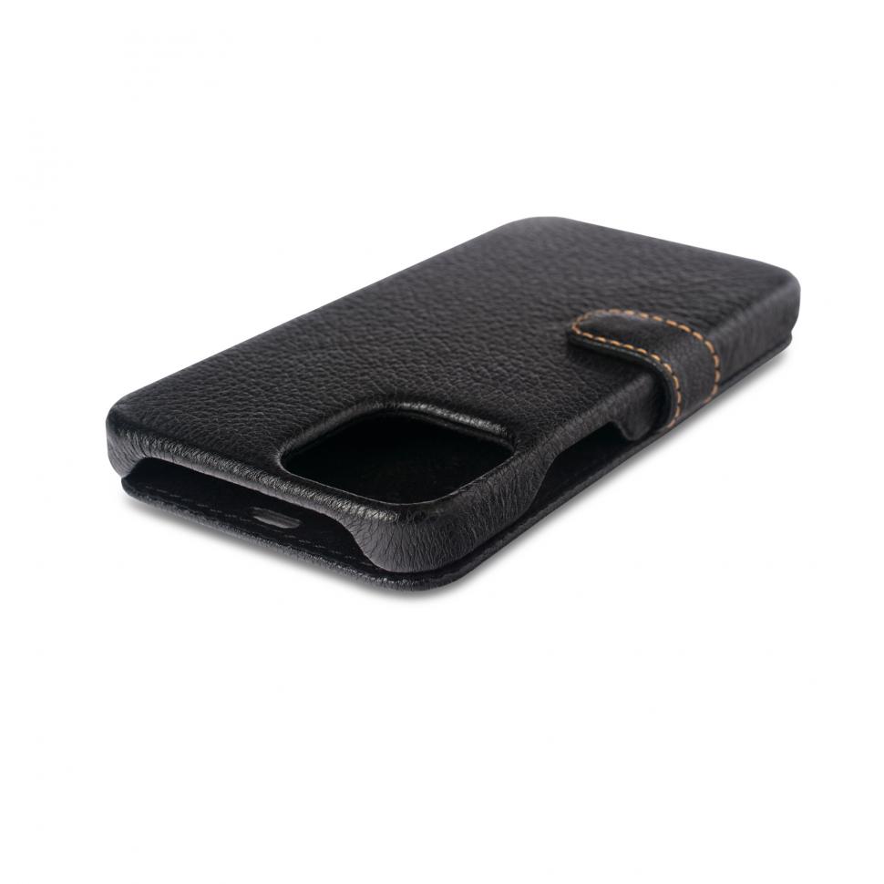 Чехол книжка Stenk Premium для Apple iPhone 12 Pro Черный (68378) - фото 4