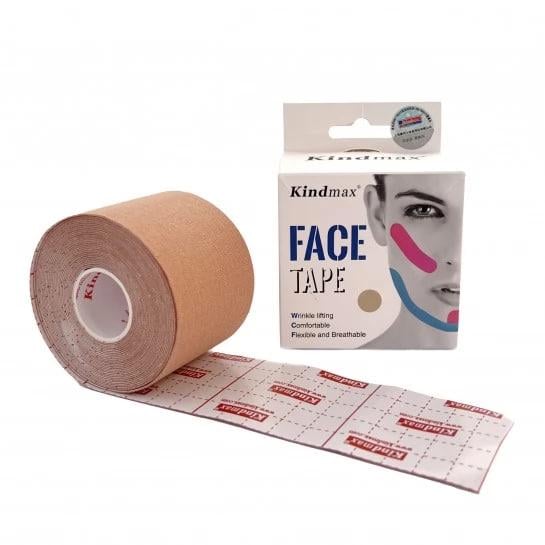 Кинезио тейп для лица Kindmax Face Tape 5 см 5 м