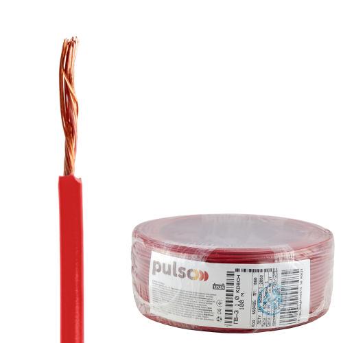 Провід гнучкий PULSO ПВ-3 1 кв. мм бухта 100 м Червоний (00000065473) - фото 4 Провід гнучкий PULSO ПВ-3 1 кв. мм бухта 100 м Червоний (00000065473) - фото 4
