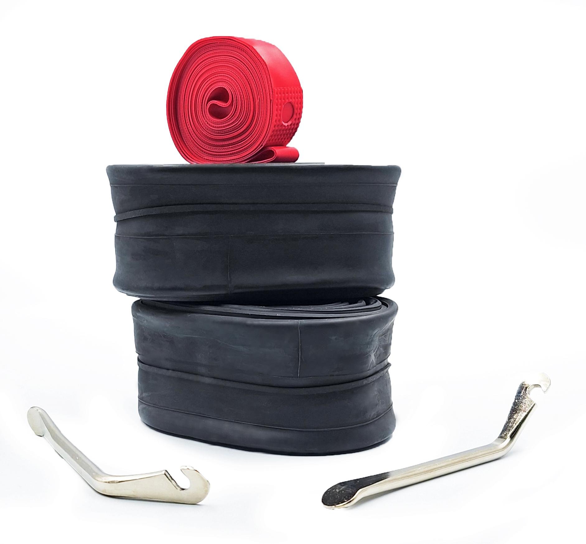 Подарочный набор 2 велосипедные камеры/лопатки/флиперы CNC 29x1,75/2,125 AV 48 мм (G0001314)