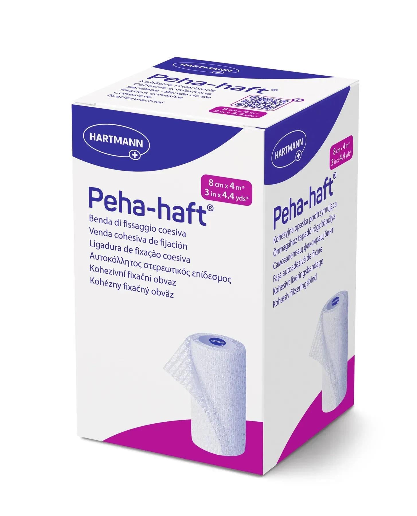 Бинт когезивный самофиксирующийся Peha-haft 8 см 4 м Бинт когезивный самофиксирующийся Peha-haft 8 см 4 м