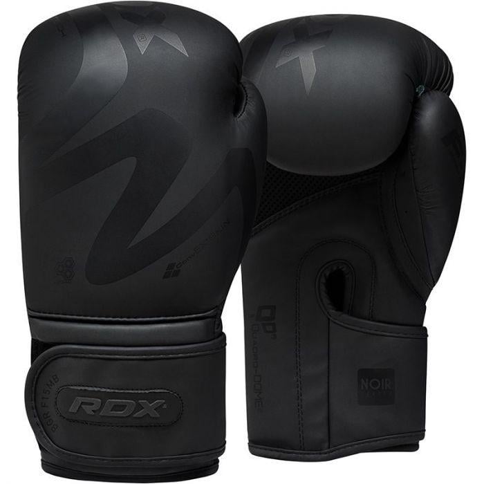 Боксерські рукавички RDX F15 р. 14 Matte Black (403010)