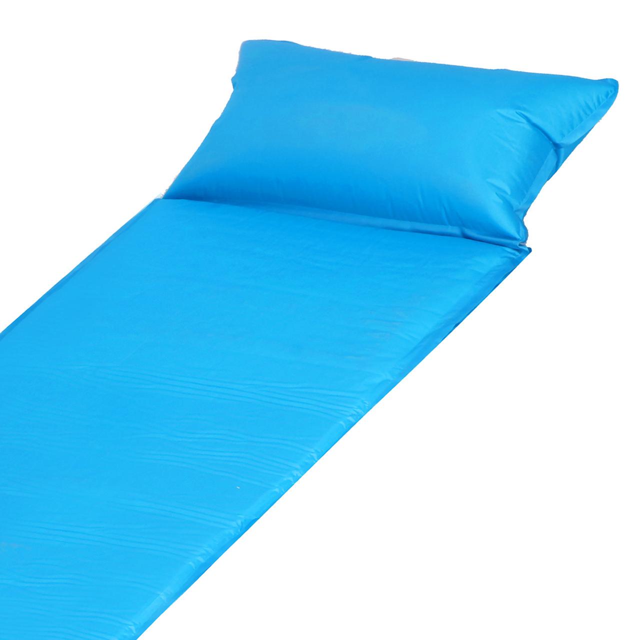 Коврик самонадувающийся Springos PM036 186x53x2,5 см с подушкой - фото 10