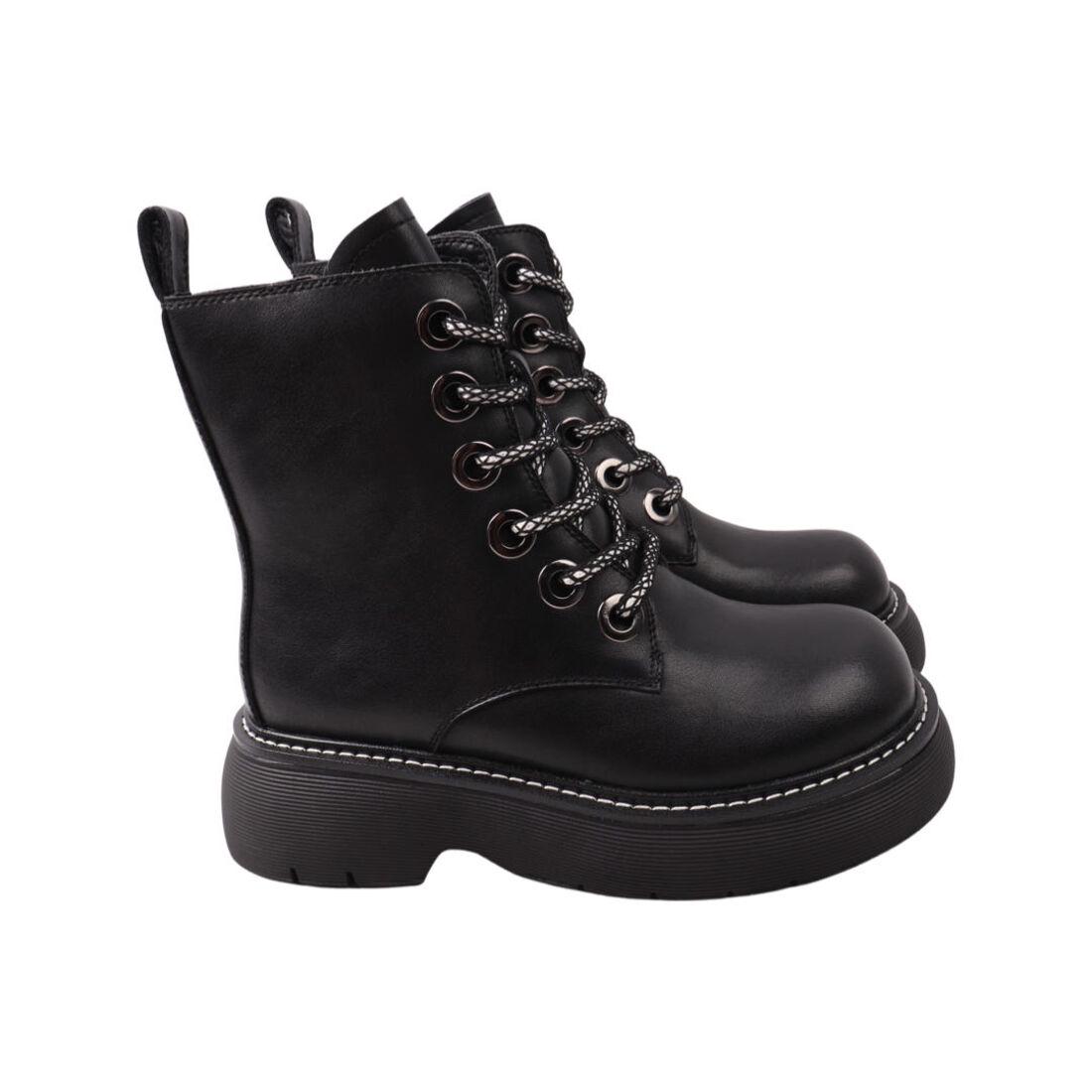 Ботинки женские Oeego 85-22ZHC натуральная кожа р. 37 Черный (29185516)