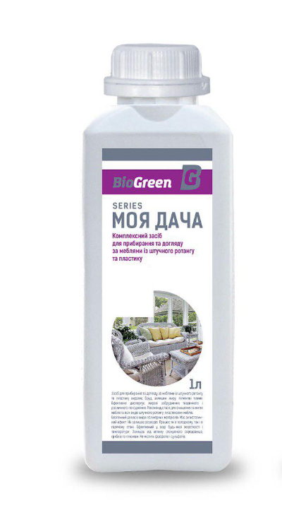 Комплексное средство Bioclean для уборки и ухода за мебелью из искусственного ротанга и пластика 1 л (18727648)