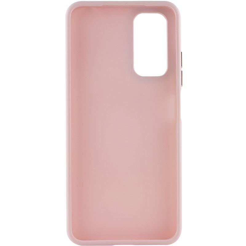 Протиударний TPU чохол Bonbon Metal Style для Samsung Galaxy A05s Рожевий / Light pink - фото 3