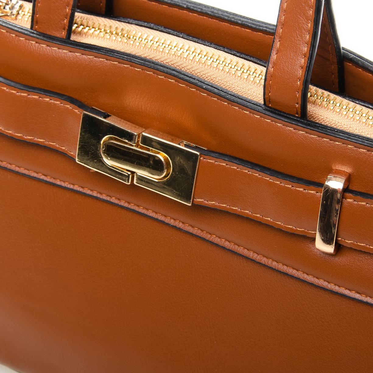 Женская модельная сумочка Fashion 8222 Рыжий - фото 3 Женская модельная сумочка Fashion 8222 Рыжий - фото 3