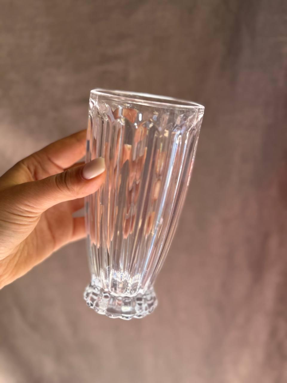 Набор питьевой стеклянный YIWU кувшин 1,1 л/стакана 300 мл 7 предметов Прозрачный (HP-19-39) - фото 5 Набор питьевой стеклянный YIWU кувшин 1,1 л/стакана 300 мл 7 предметов Прозрачный (HP-19-39) - фото 5