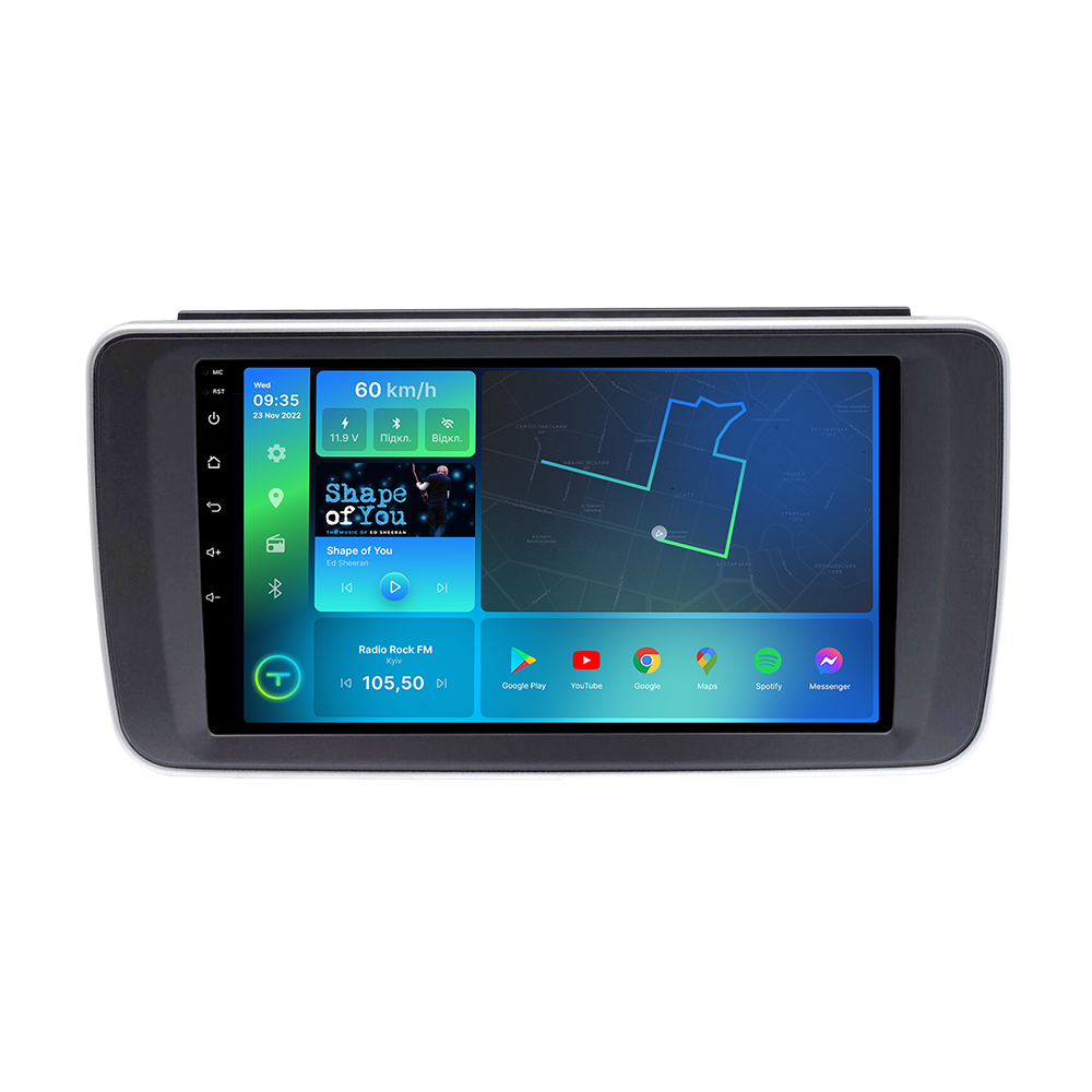 Автомагнітола штатна Torssen Nissan Leaf 2018+ F98256 4G Carplay DSP (202307689)