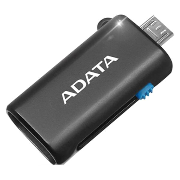 Кардидер OTG ADATA microSD microUSB USB 2.0 MRBK Черный - фото 9