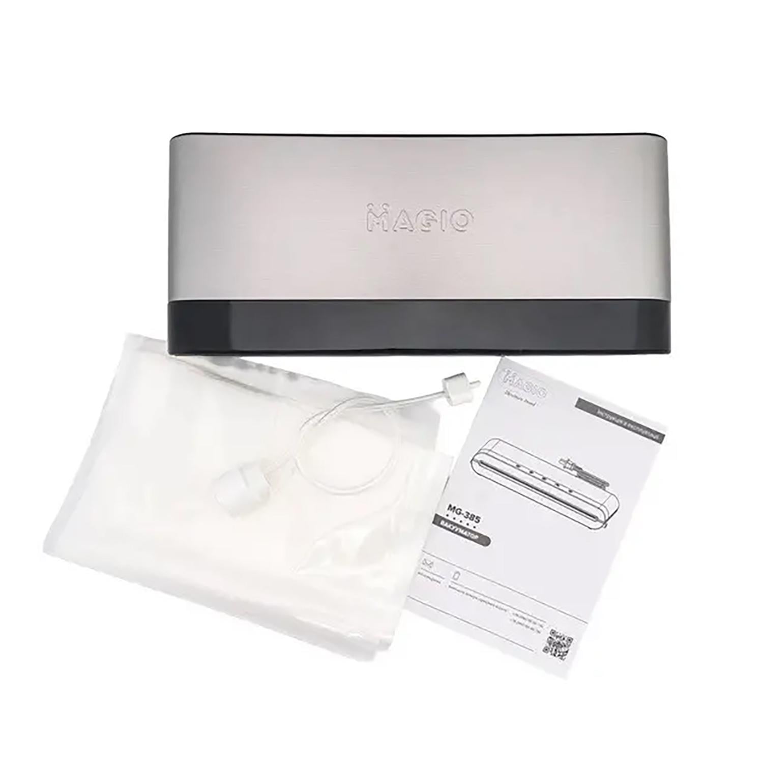 Сенсорный вакууматор Magio MG-385 с автоматическим и ручным режимом с 10 пакетами
