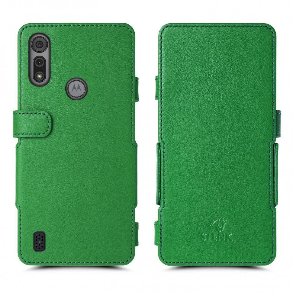 Чохол книжка Stenk Prime для Motorola Moto E6s Зелений (66717)