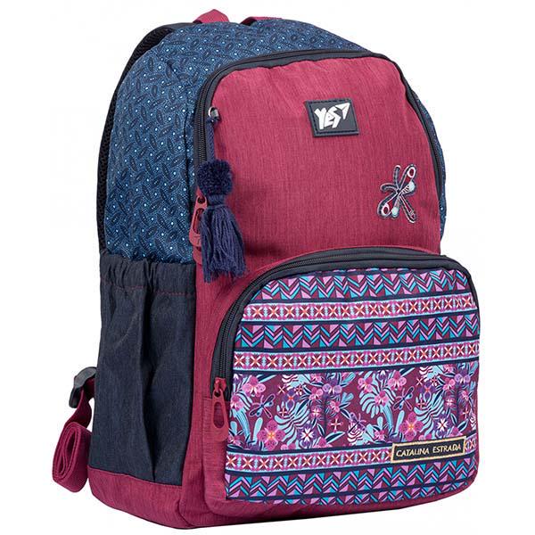 Рюкзак шкільний YES Catalina Estrada Pattern 39х28х14 см (ЦБ-00028891)