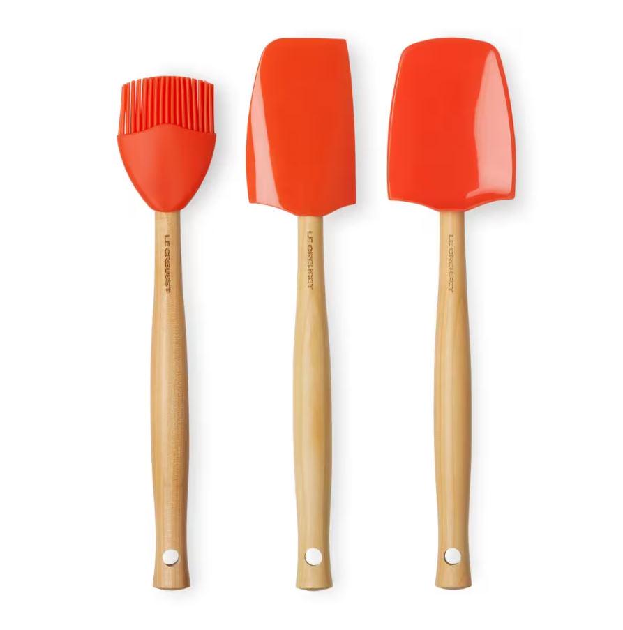 Набор кухонных аксессуаров Le Creuset Craft 28 см 3 шт. Volcanic (42830000900007)