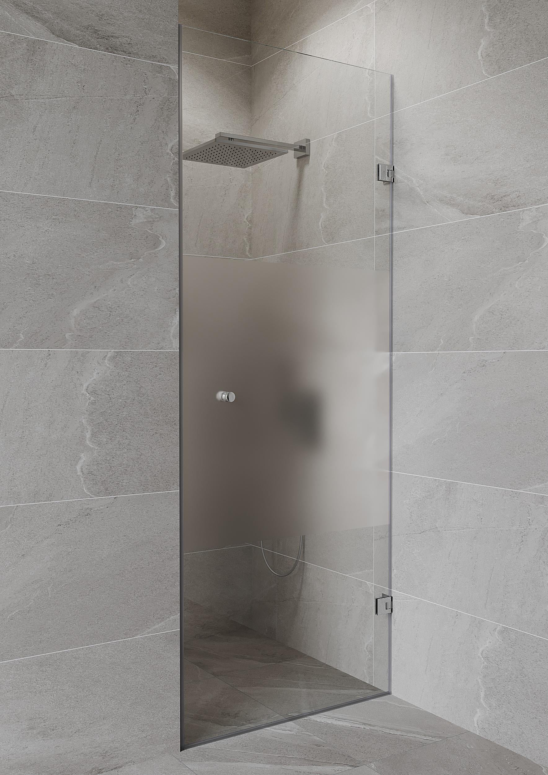 Дверь в душ Amanda 70х200 см стекло Матовое интим зона стеклянная дверь в душевую кабину