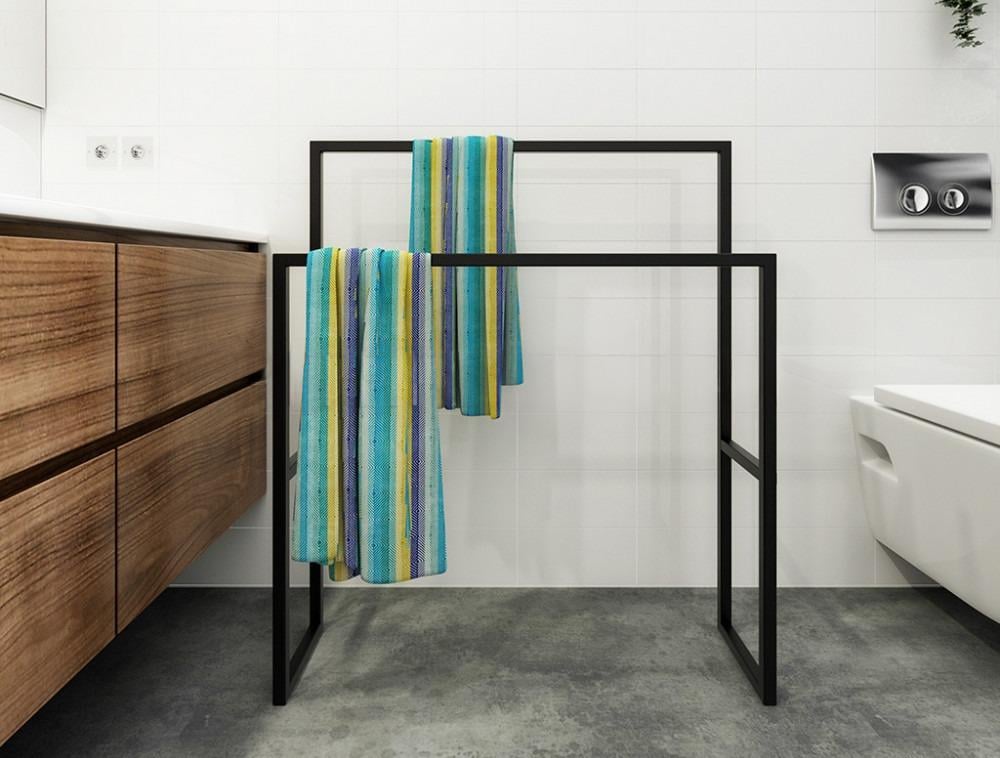 Вешалка для ванной комнаты EcoLoftIN-2819 в стиле лофт 75х25х90 см (28544102)