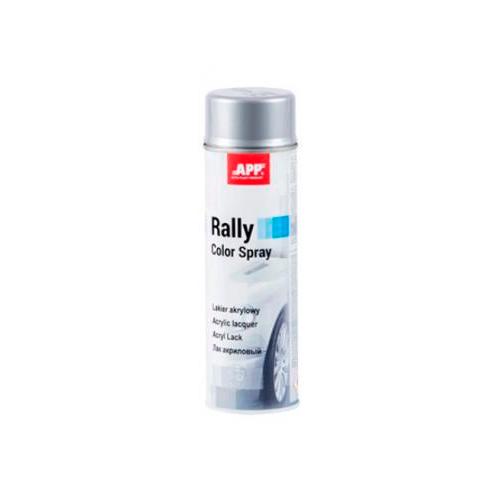 Фарба аерозольна Rally Color Spray 600 мл Silver (210114)